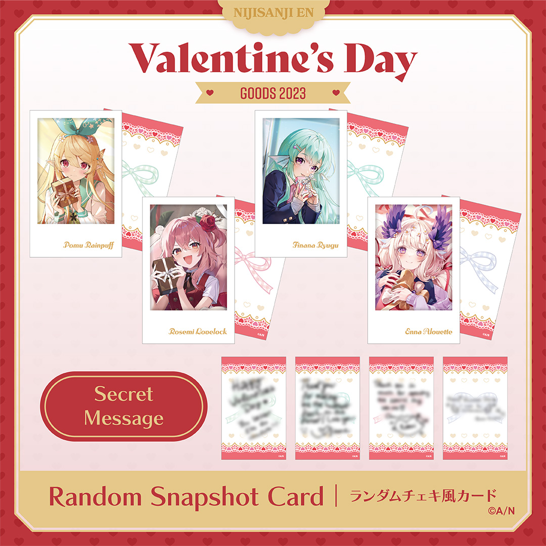 NIJISANJI EN announces “NIJISANJI EN Valentine's Day Goods & Voice 